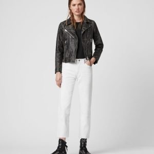 Drury Leather Biker Jacket
