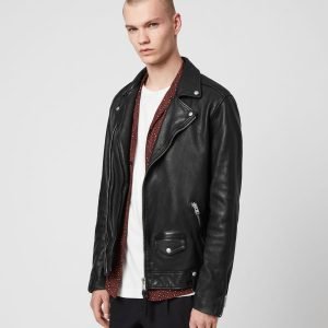 Hedworth leather biker jacket