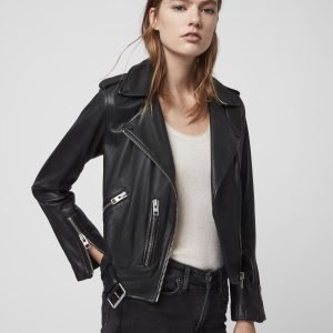 Balfern Leather Biker Jacket