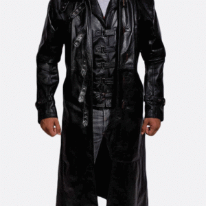 Desperado Black Leather Coat & Vest