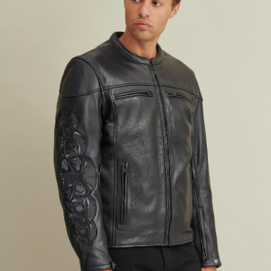 Kyle Leather Rider Jacket