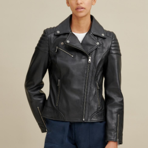 Leather Moto Jacket