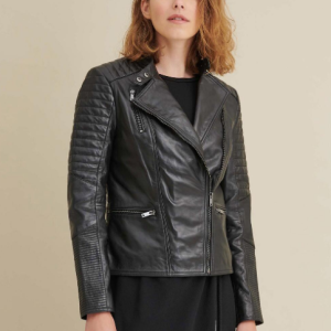 Hadley Quilted Leather Jacket